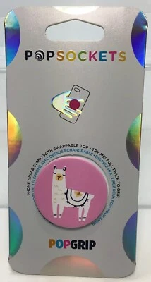 NEW PopSockets Phone Grip POPGRIP PopSocket - LLAMA NIP - Image 1 of 4