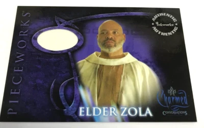 INKWORKS CHARMED CONVERSATIONS TRADING CARD COSTUME CARD PWCC6 ELDER ZOLA-WHITE - Image 1 of 2