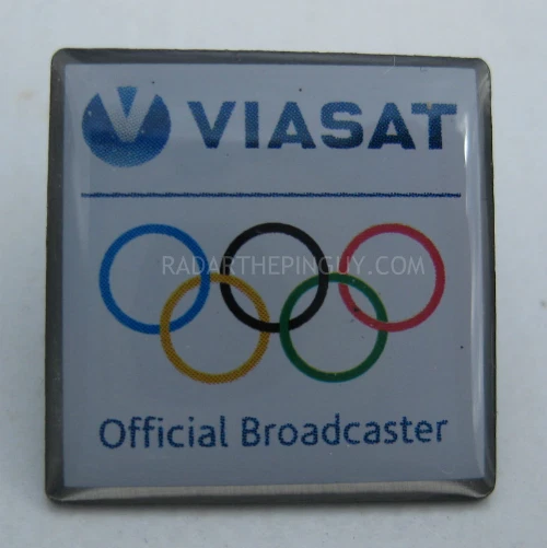 Broche mídia Viasat olímpico Rio 2016 - Imagem 1 de 1