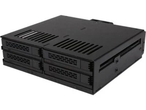 ICY DOCK 4 x 2.5 SSD to 5.25 Drive Bay Hot Swap Backplane Cage Mobile Rack Compa - Afbeelding 1 van 7