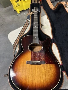 Vintage Washburn Woodstock (1980s) Acoustic Electric Guitar Sunburst Cutaway EUC - Picture 1 of 6