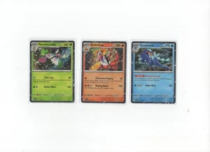 Esclusiva Foil Pokemon Meowscarada Skeledirge Quaquaval Cosmos - Foto 1 di 1