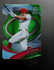 B4316 - 2021 Panini Spectra Neon Grün Die Cut #96 Nick Senzel /25 - NM-MT - Bild 1 von 2