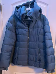 ZeroXposur Black Label Sheer Blue Winter Coat w/Hood XXL - Picture 1 of 10