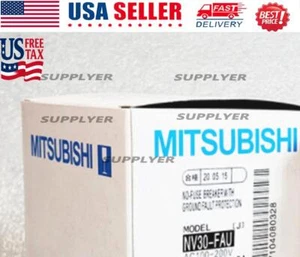NEW MITSUBISHI NV30-FAU Circuit Breaker 3P 30A  US Free TAX - Picture 1 of 4