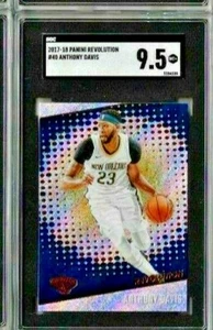 2017-18 Panini Revolution Anthony Davis SGC 9.5 - Picture 1 of 2