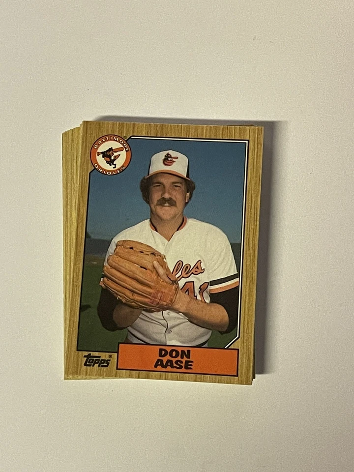 1987 Topps Tiffany Singles You Pick Baltimore Orioles - Image 1 of 1