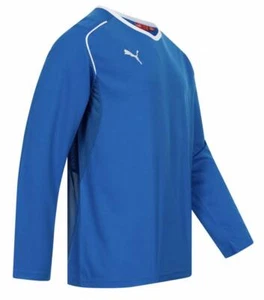 Camiseta hombre manga larga PUMA V5.08 700472-02 talla 2XL/XXL ¡azul embalaje original! - Imagen 1 de 4
