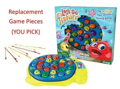 Let's Go Fishin' Pressman - Replacement Fishes & Fishing Rods: You Choose - Image 1 of 4