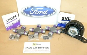 1999-2015 Ford F250 F350 Superduty Rear Driveshaft Carrier Bearing And U Joints - Picture 1 of 5