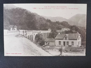 CPA 09 AX-LES-THERMES - Le Grand Viaduc du Transpyrénéen - Imagen 1 de 2