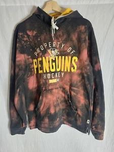 Pittsburgh Penguins CCM NHL Hockey Sweatshirt- Size Small- Black Dyed - Picture 1 of 7