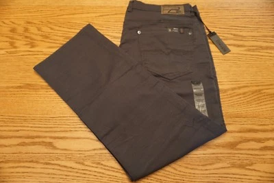 NUEVO CON ETIQUETAS JEANS BUFFALO DAVID BITTON PARA HOMBRE Múltiples Tallas Six-X Slim Recto Gris Foto 1 de 2