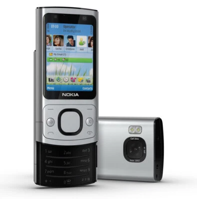 Nokia 6700 Slide 6700S 5.0MP MP3 Bluetooth Java Unlocked HSDPA 3G Mobile Phone - Image 1 of 4