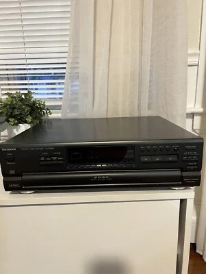 Technics SL-PD887 MASH 5 Disc Rotary Changer System Compact Disc Player Tested - Image 1 of 2