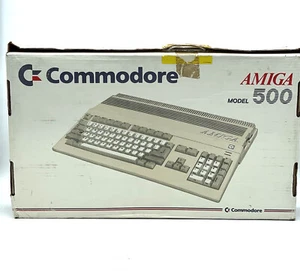 Commodore Amiga 500 Computer komplett in Box Retro Vintage Computing selten #FT3 - Bild 1 von 19