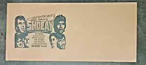 INDIA RARA PROMOCIÓN DE PELÍCULAS SOBRES PELÍCULA SHOLAY AMITABH BACHCHAN, DHARMENDRA, JA - Imagen 1 de 2