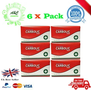 Blue Power Carbolic Soap 125g X Pack of 6