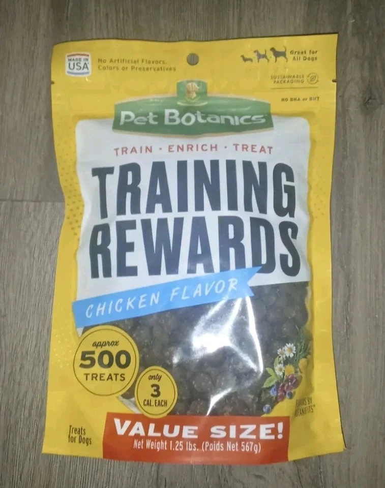 1,25 lb. Bolsa de Treinamento Recompensa Macia e Mastigável, Sabor Frango, com 500 Peças (K - Imagem 1 de 2
