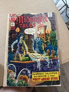 Midnight Tales #1 Charlton Comics 1972 | Envío combinado B&B - Imagen 1 de 3