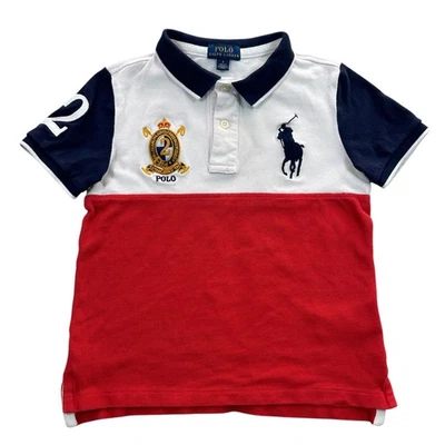 Polo Ralph Lauren Big Pony Polo Shirt Size 6 Toddler Youth Kids Streetwear USA - Image 1 of 4