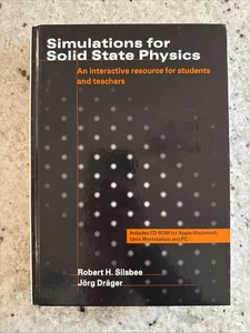 Simulations for Solid State Physics by Silsbee 1997 HC +Disc VG - Picture 1 of 21