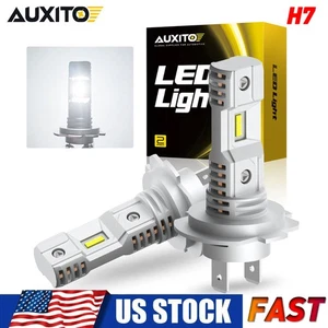 2x H7 LED Headlight Bulbs Conversion Kit High Low Beam Super Bright 6000K White - Picture 1 of 12