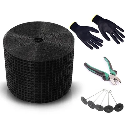 Pannello Solare Bird Guard,8in x100ft Critter Guard per Pannelli Solari con 80pz F... - Immagine 1 di 4