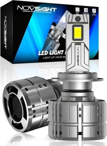 NOVSIGHT H7 Bulbs 88000LM, Fog Bulbs, 900% Ultra Bright Bulb, Pack  - Bild 1 von 7