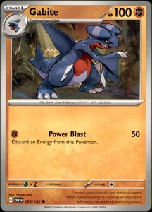 Pokemon - 2X Gabite #095/182 - SV04: Paradox Rift Common - Picture 1 of 2