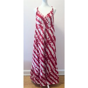 CALYPSO ST. BARTH for Target Shibori Tie Dye Cross Back Maxi Dress Size 12 - Picture 1 of 6