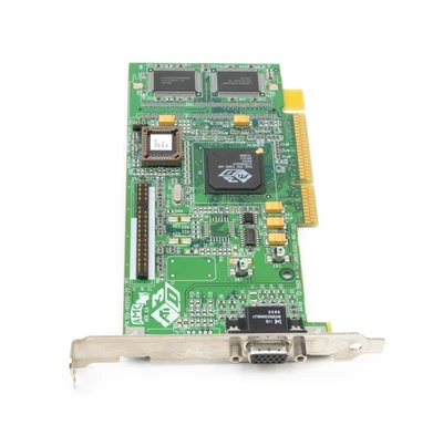 RARE Graphics Card AGP AMC ATI 3D Rage PRO Turbo GPU Video Desktop PC Vintage - Image 1 of 3