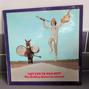 THE ROLLING STONES - GET YER YA-YAS OUT 1970 UK 1st VINYL LP SKL. 5065 G+/VG - Picture 1 of 11
