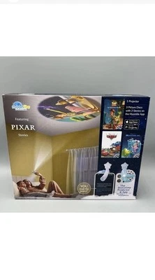 NUEVO Proyector Moonlite Storytime con Pixar Stories 3 discos de imágenes/historias en la aplicación. Foto 1 de 4