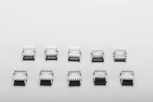 Loxone 200280 LED Strip Accessories Set - (5x) Large and (5x) Smaller Connectors - Picture 1 of 4