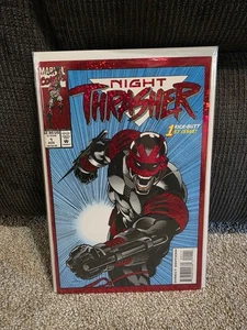 Night Thrasher #1 Comic Book 1993 Marvel Red Foil Cover - Picture 1 of 1