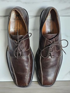 Dunkelbraune Mephisto Air-Relax Goodyear Gürtel Leder Schnür-Oxfords Größe 15 - Bild 1 von 12