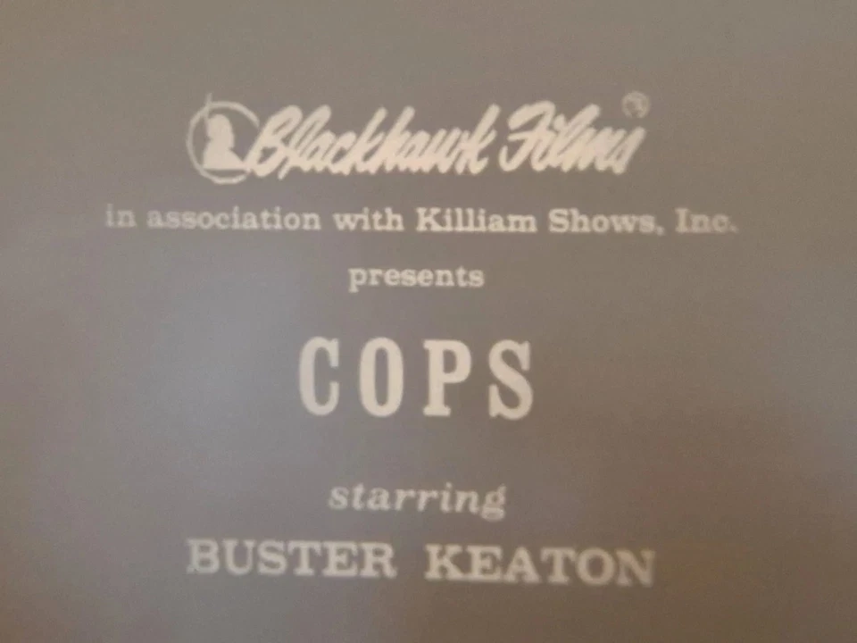 Cops 1922 Buster Keaton Super 8mm Blackhawk Films Davenport, IA🔴🟠🟡🔴⚪🔵 - Image 1 of 4