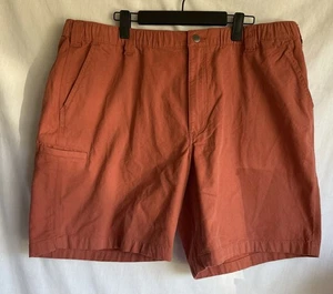 NWT Carhartt Rugged Flex Relaxed Fit Canvas Work Shorts Coral Mens Sz 42 NEW - Picture 1 of 5