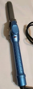BaByliss PRO Nano Titanium 1.25" Spring Curling Iron - Blue - Picture 1 of 5