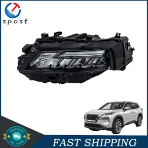 For 2021-23 Nissan Rogue S Headlamp Left/Driver Side Full LED Headlight Assembly - Picture 1 of 13