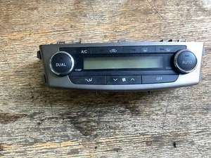 TOYOTA AVENSIS D-CAT ICON MK3 4DR 2013 AUTO HEATER CONTROL PANNEL 55900-0540 - Picture 1 of 3