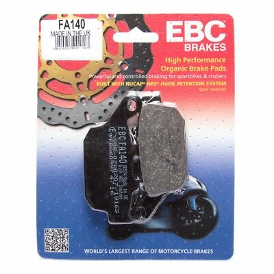 EBC FA140 Organic Brake Pads for Triumph Daytona 675 R 11-12 - Image 1 of 4