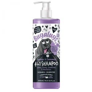 Shampoo per cani Bugalugs 4in1 lavanda e camomilla 500 ml lenisce pulisce cura  - Foto 1 di 7