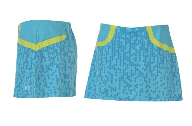 Wilson Damas Tenis Falda Pantalones Azul Amarillo Talla S O M Nuevo con Etiqueta Foto 1 de 1