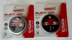 GAMO, Adult Precison Airguns, SILENT CAT, .177cal,2 Pack Of 150 Extreme Accuracy - Picture 1 of 2