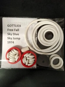 Elastiques Flipper - FREE FALL / SKY DIVE / SKY JUMP - GOTTLIEB - Rubber Kit - Bild 1 von 1