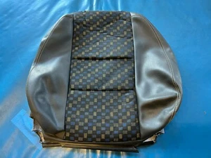 MG ZR 3 puertas lado izquierdo asiento delantero trasero cojín matriz azul/amarilla - Imagen 1 de 2