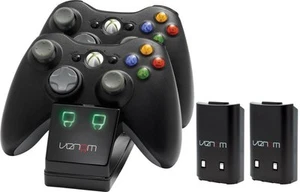 Venom Xbox 360 Twin Charging Dock with 2 Rechargeable Battery Packs - VS2891 - Picture 1 of 2