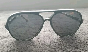 Vintage Bausch and Lomb B&L Aviator Gray Frame Sunglasses France 145 *READ* - Picture 1 of 7